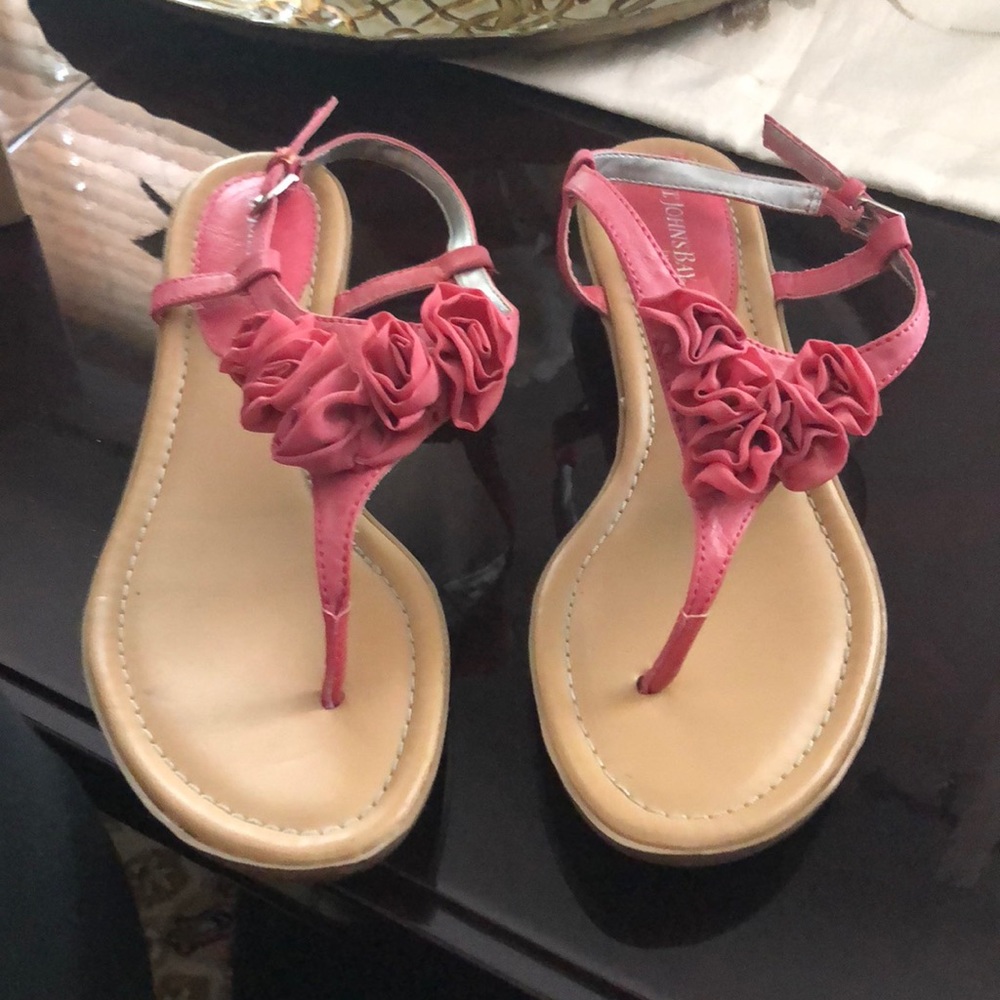 Coral sandals size 9.5